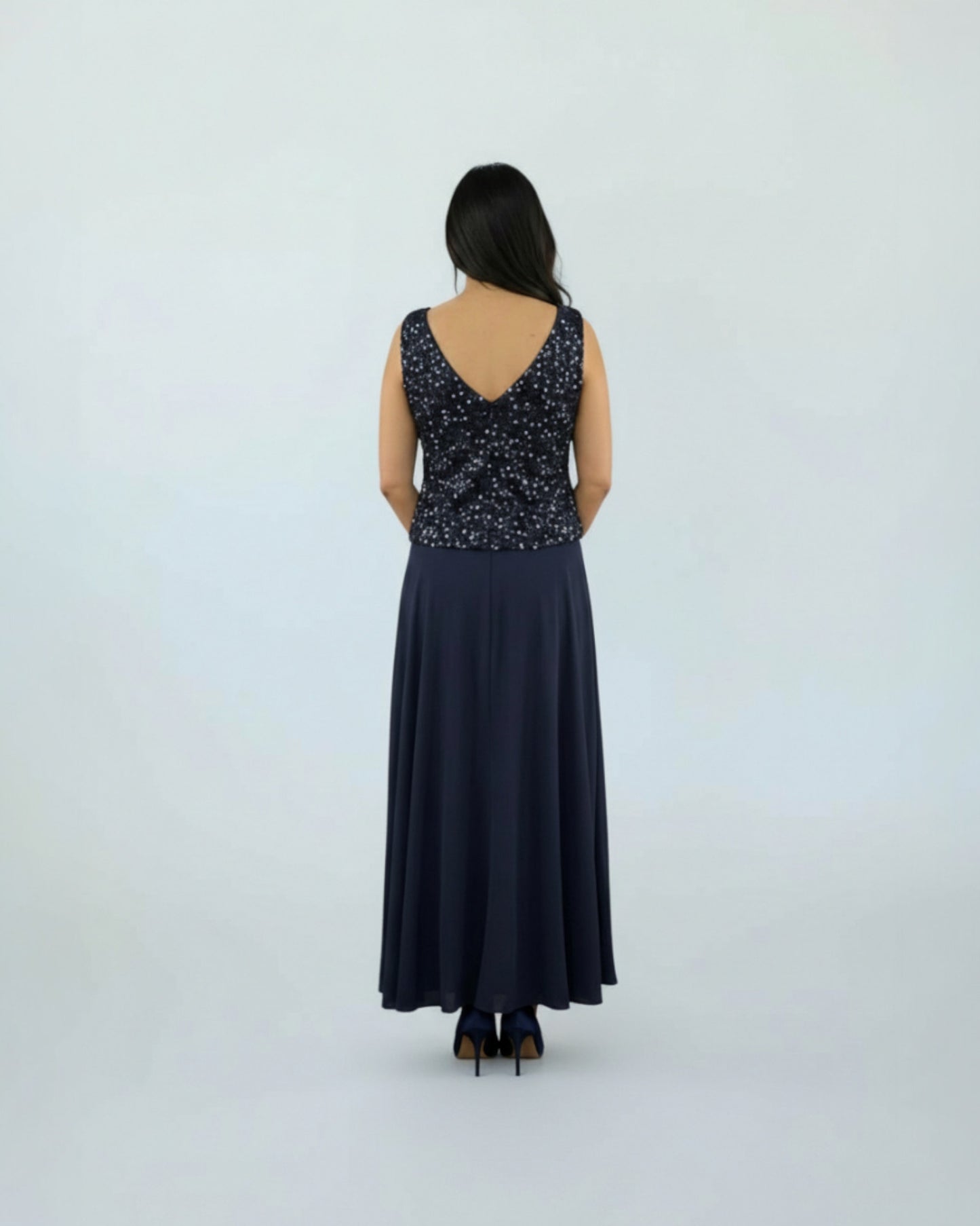 Glamouröser Pailletten-Look - E289