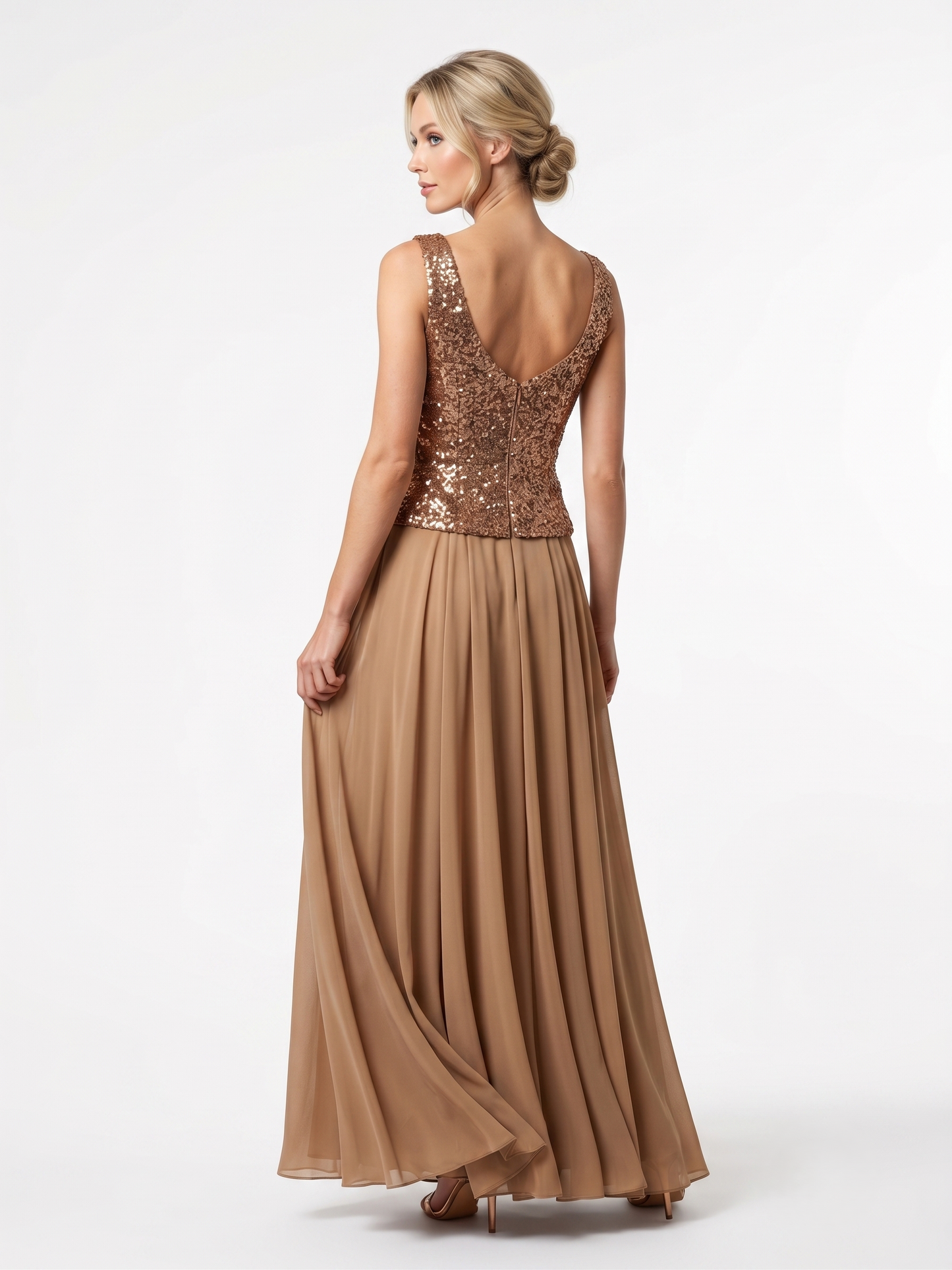 Glamouröser Pailletten-Look - E289