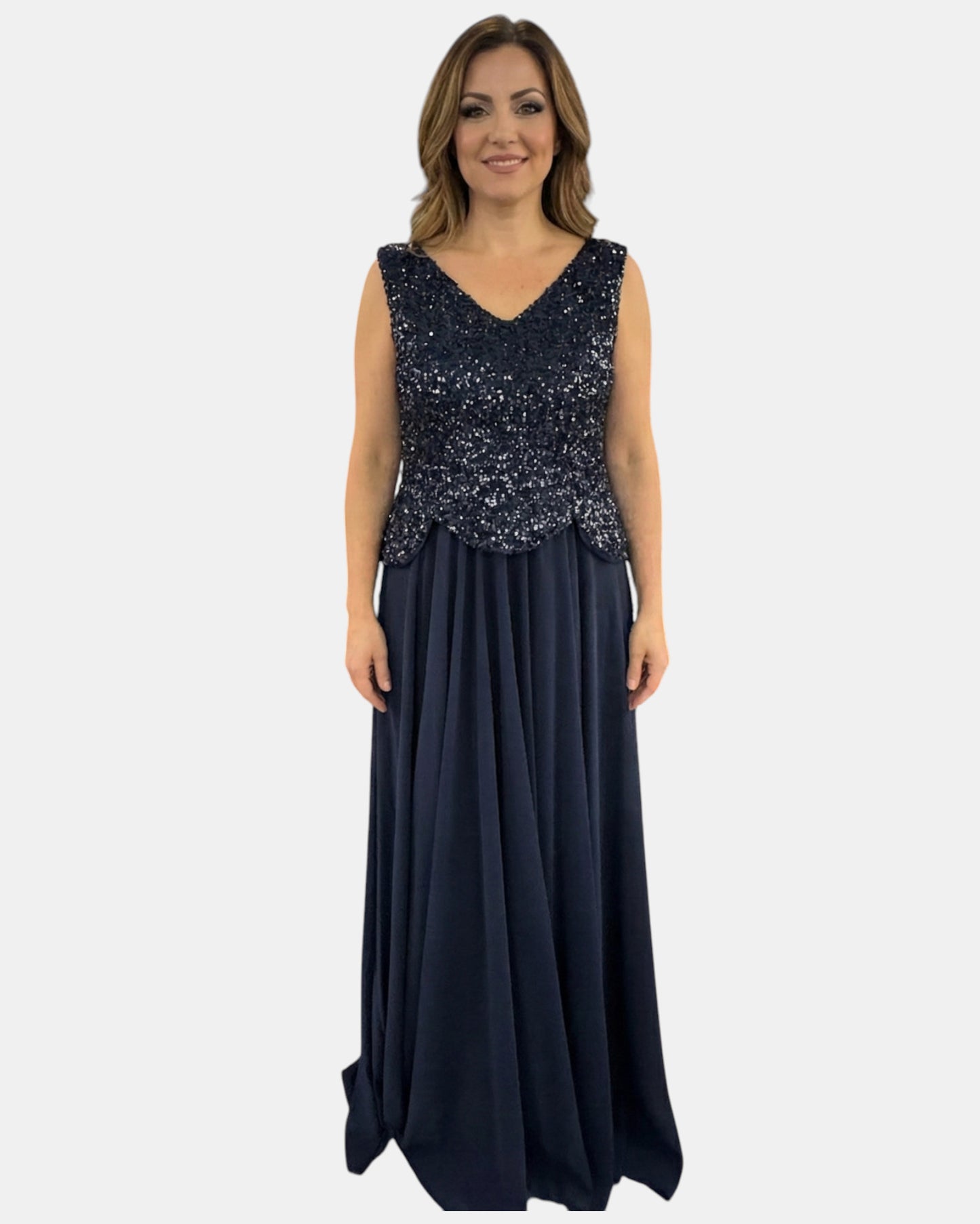 Glamouröser Pailletten-Look - E289