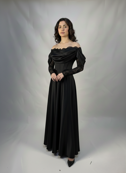 Moderne Silhouette, Spitzen-Eleganz E374