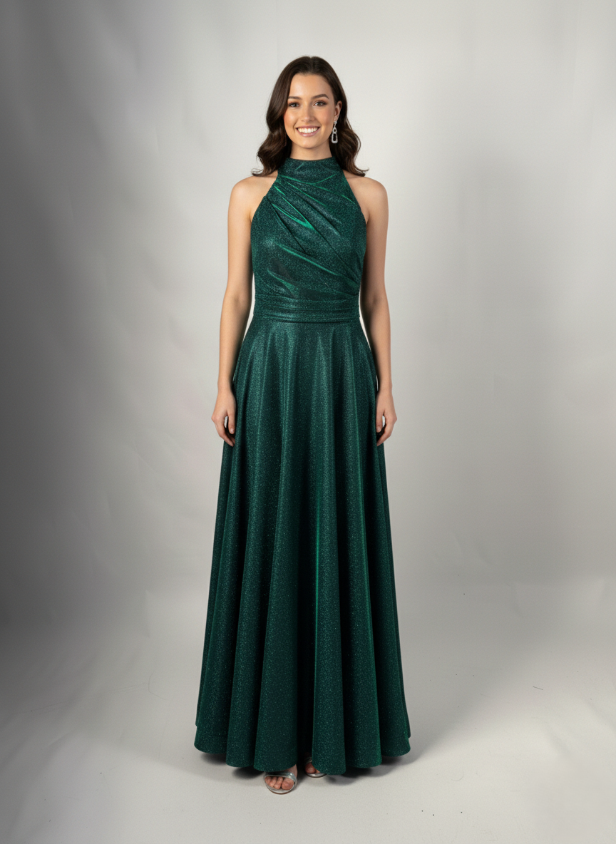 Elegantes Schimmerndes Abendkleid E328