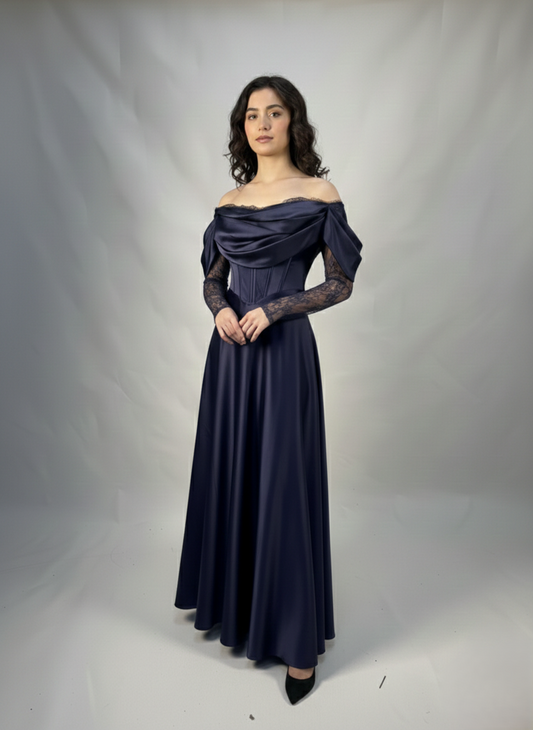Moderne Silhouette, Spitzen-Eleganz E374