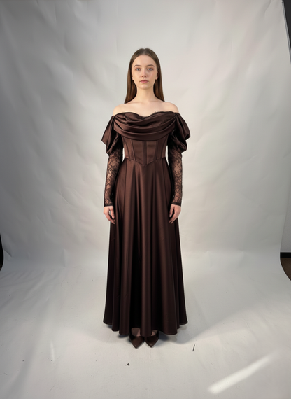 Moderne Silhouette, Spitzen-Eleganz E374