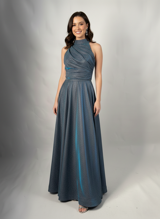 Elegantes Schimmerndes Abendkleid E328