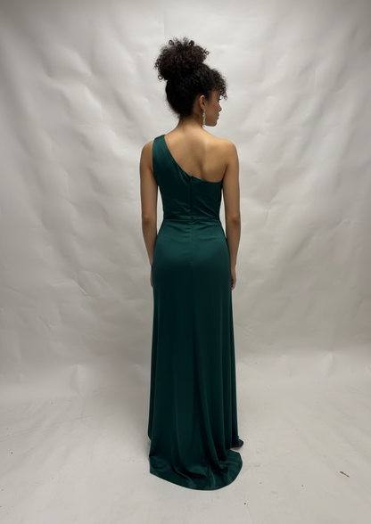 Dieses atemberaubende One-Shoulder-Abendkleid  E319