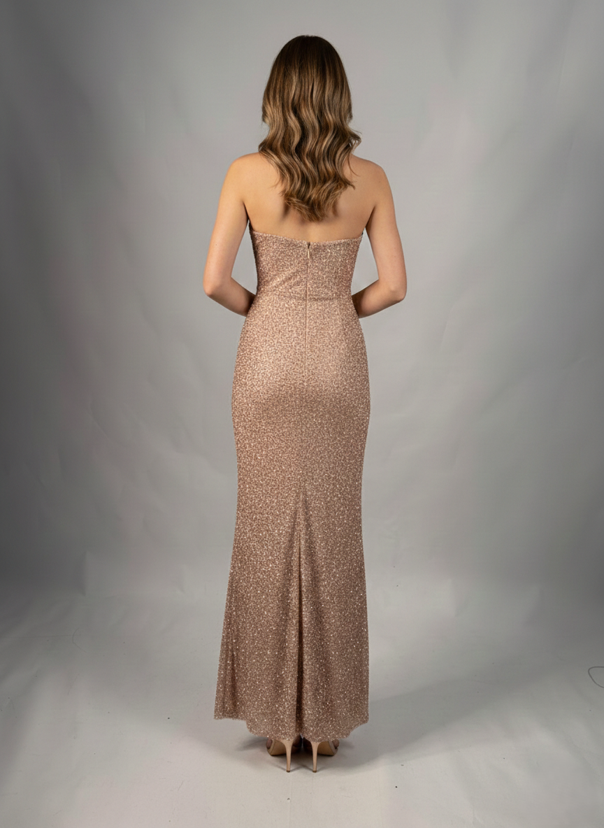 Elegantes Funkelndes Abendkleid E335