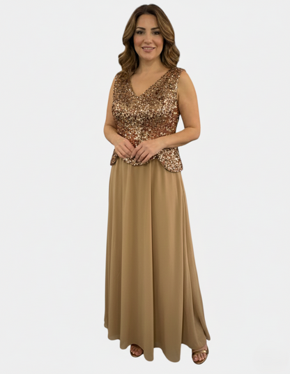 Glamouröser Pailletten-Look - E289