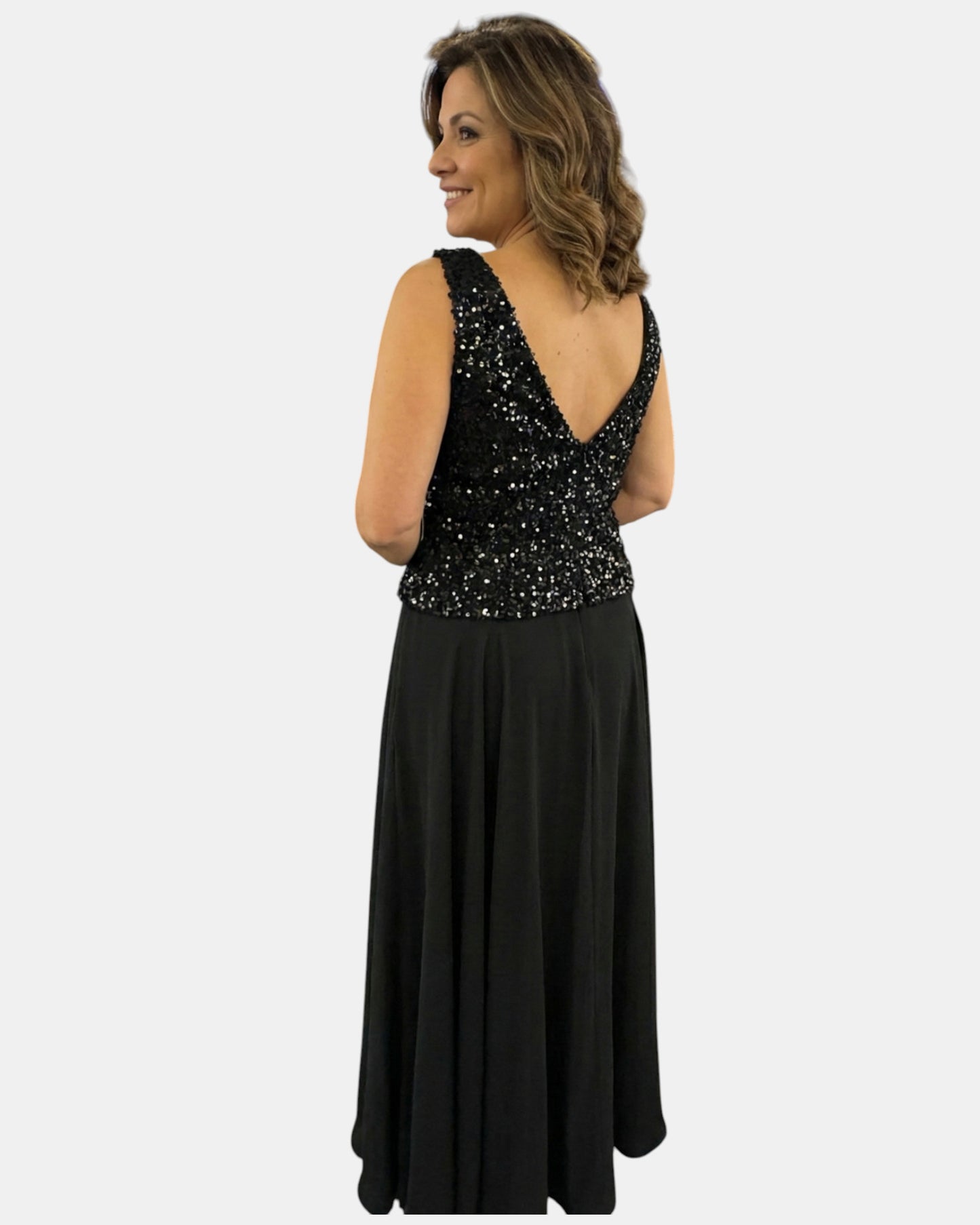 Glamouröser Pailletten-Look - E289