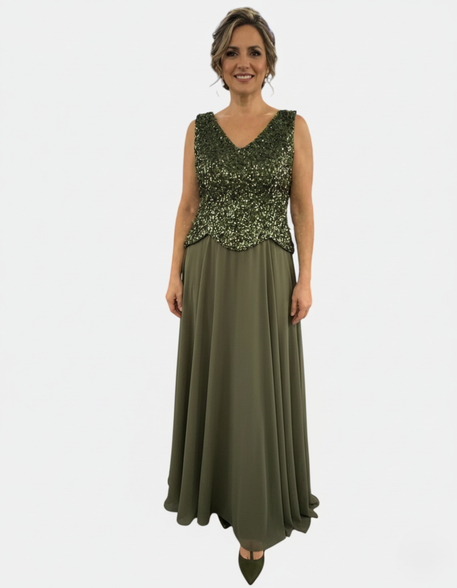 Glamouröser Pailletten-Look - E289